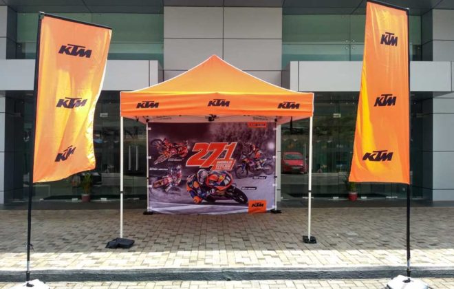KTM Backdrop
