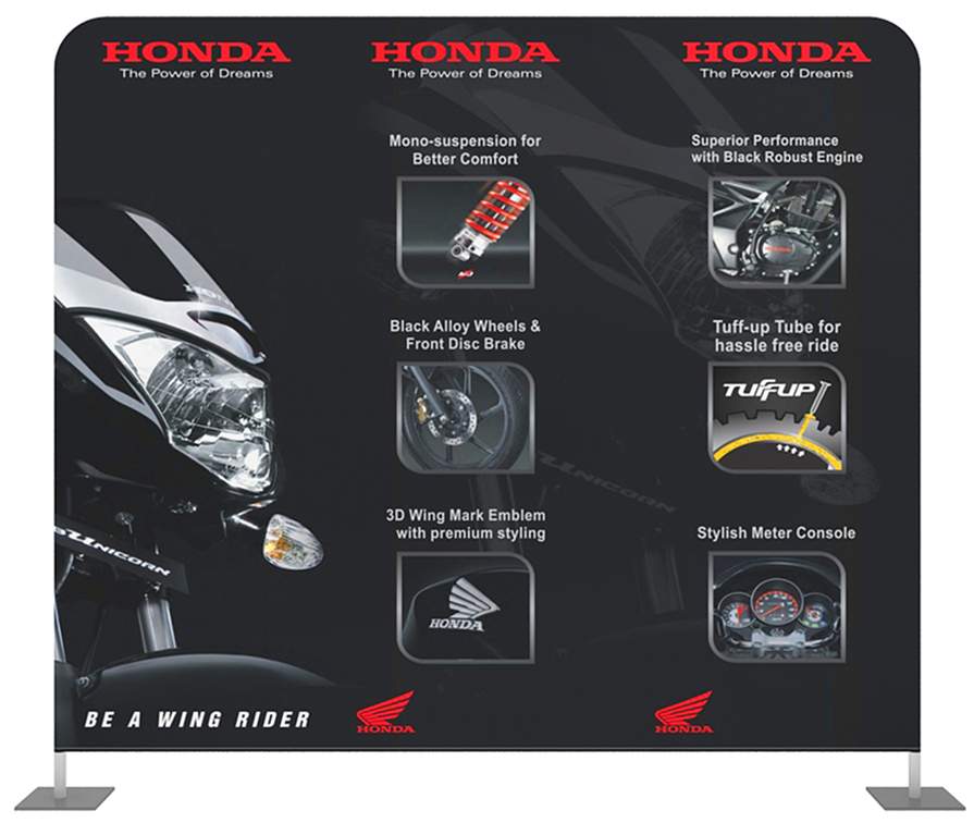 Honda Backdrop