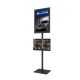 Sign Post With Single Side Graphic And Brochure Holder