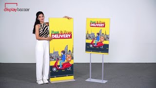 Flexee Fabrik Indoor Poster Stand 32 & Indoor Standee 32: Your Versatile Companions for Brand Promotions