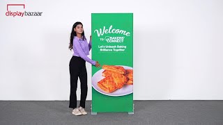 Flexee Fabrik Indoor Standee 45: Your Next-Gen Branding Solution for Exhibitions