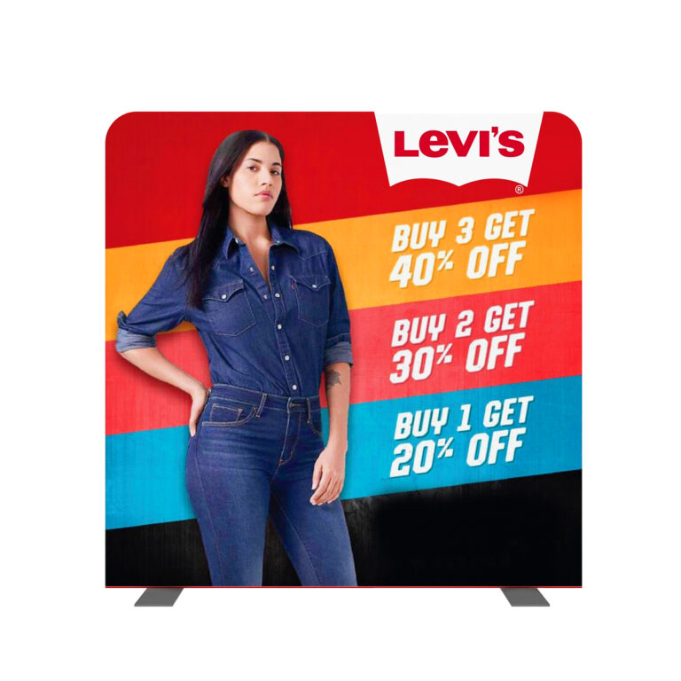 Collapsible Backdrop Stand & Corporate Event Backdrop - Display Bazaar