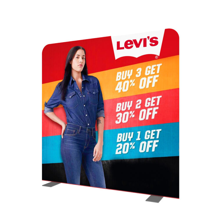 Collapsible Backdrop Stand & Corporate Event Backdrop - Display Bazaar